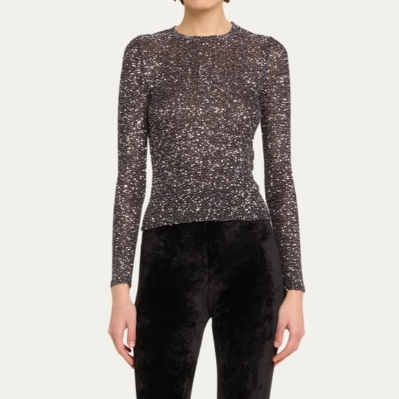 NWT, Balenciaga, embellished sweater,‎ crew neckline, long sleeve, Size Medium - Picture 1 of 13